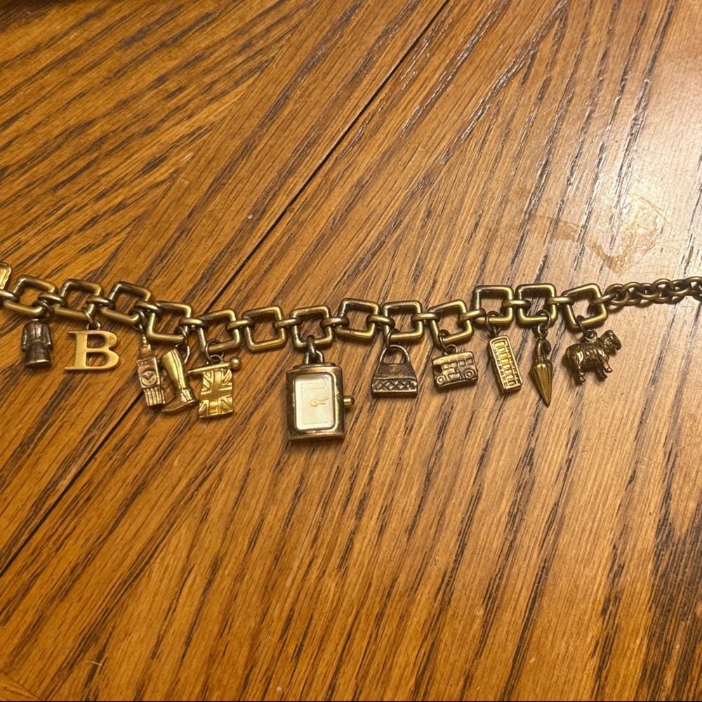 Gold Charm Bracelet